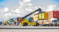 Hyster reach stacker